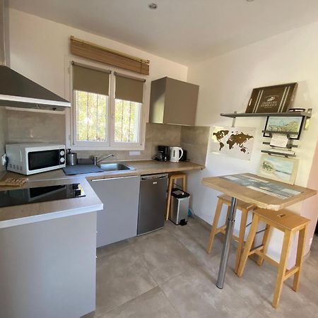 Studio Pied Village Eze - Dans Villa Recente - Parking Gratuit Luaran gambar