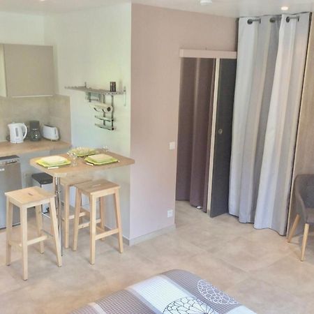 Studio Pied Village Eze - Dans Villa Recente - Parking Gratuit Luaran gambar