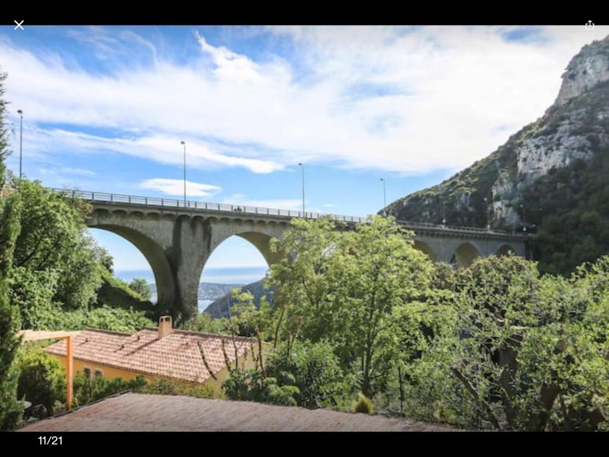Studio Pied Village Eze - Dans Villa Recente - Parking Gratuit Luaran gambar
